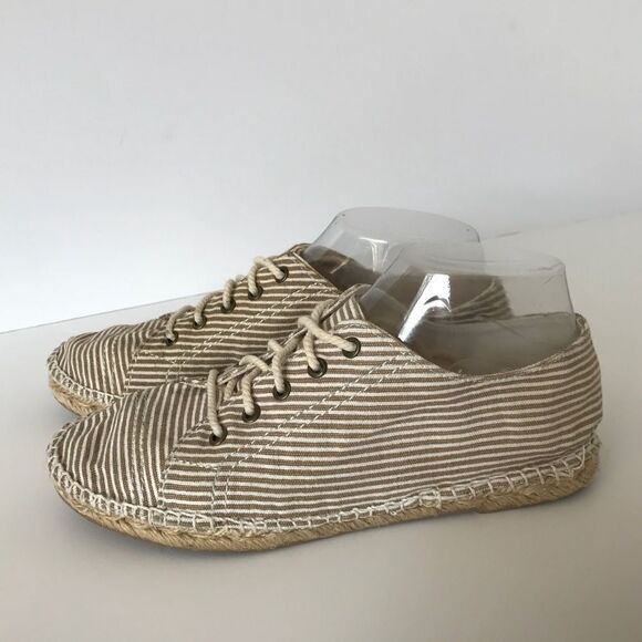 MIA Espadrilles Sz 9 Striped - Picture 1 of 8